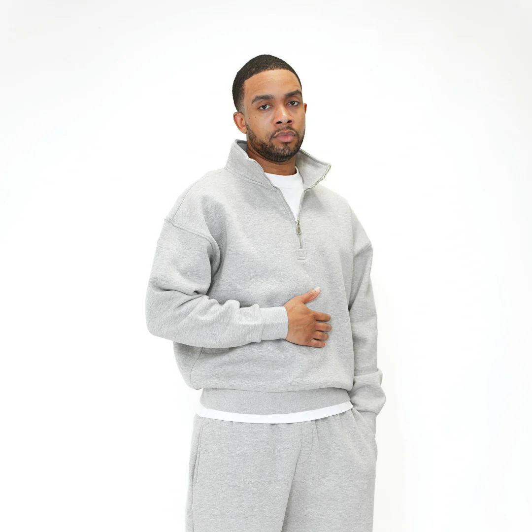 the quarter zippa' - grey - Image 3