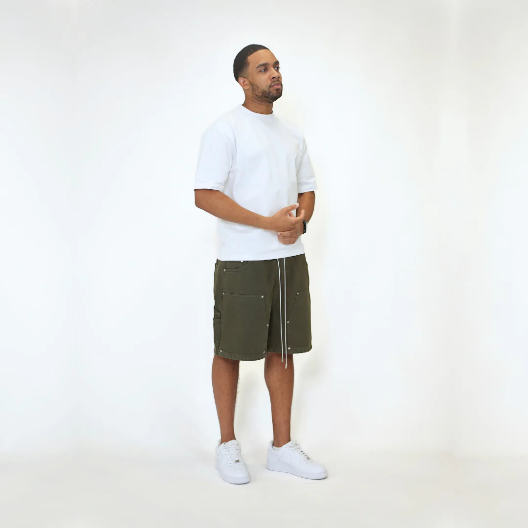 the carpenta' shorts - khaki - Image 4