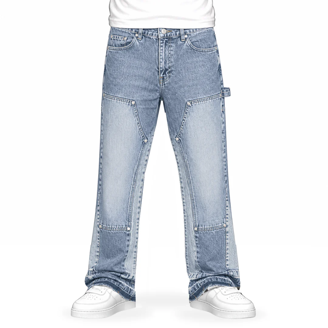 the flared carpenta' jeans - light blue