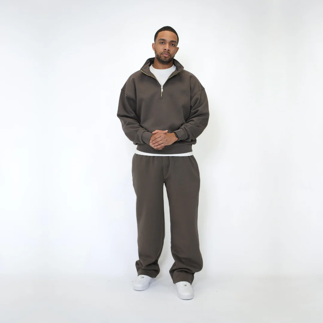 the quarter zippa' - mocha - Image 4
