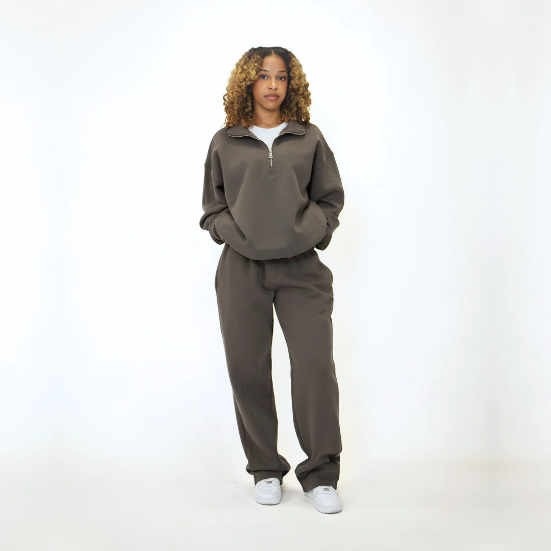 the quarter zippa' - mocha - Image 6