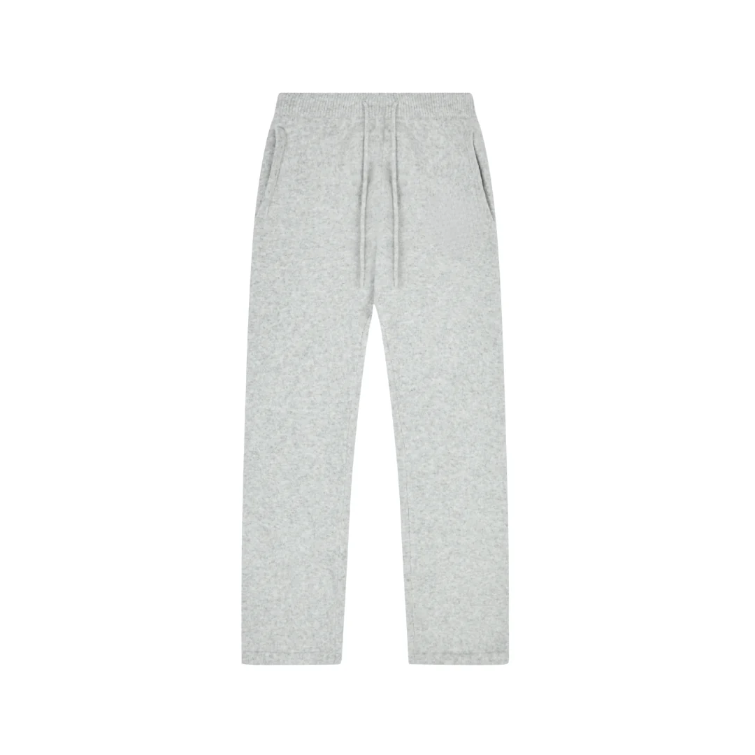 the soft-knit straight leg jogga' - grey - Image 2