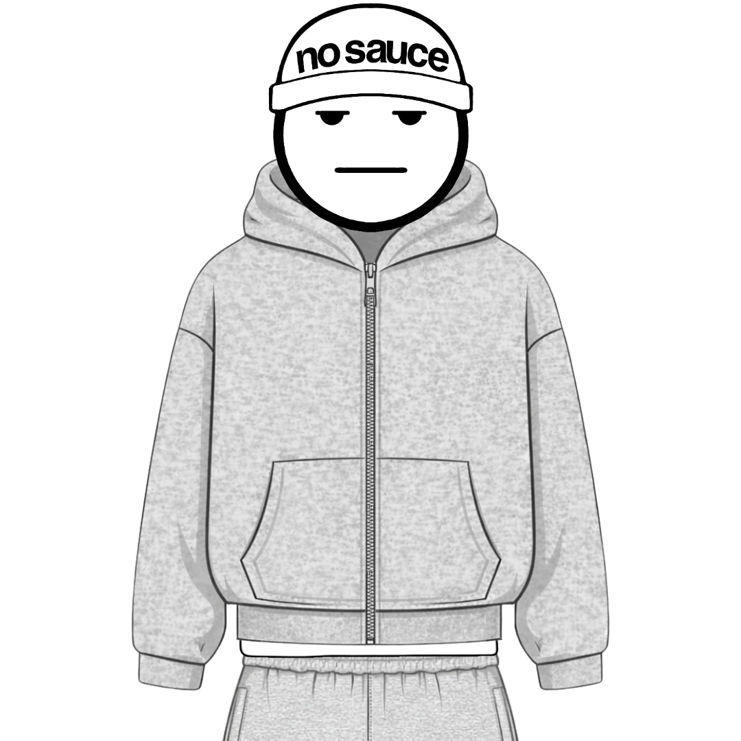 the zippa’ - grey